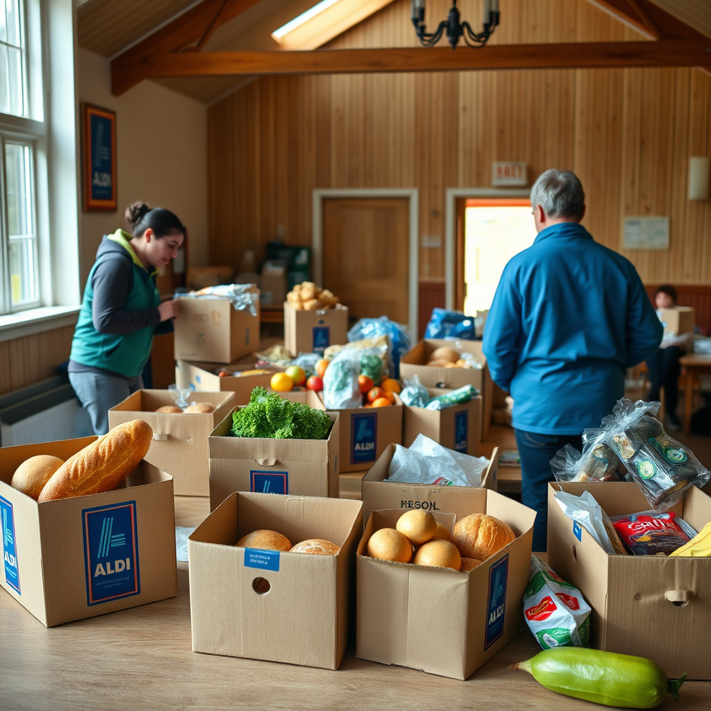 Supermarket chain provides festive meals to Welsh households